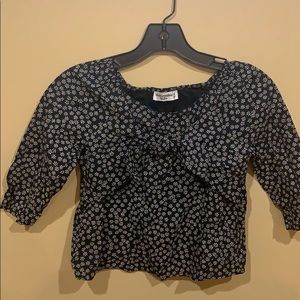 Abercrombie kids floral top